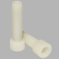 SCS010F14N #10-32 x 1/4" Socket Head Cap Screw, Fine, Nylon